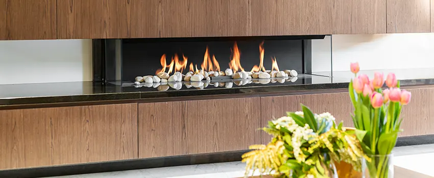 Double-height Fireplace Design Refurbishment in Hyattsville, Maryland